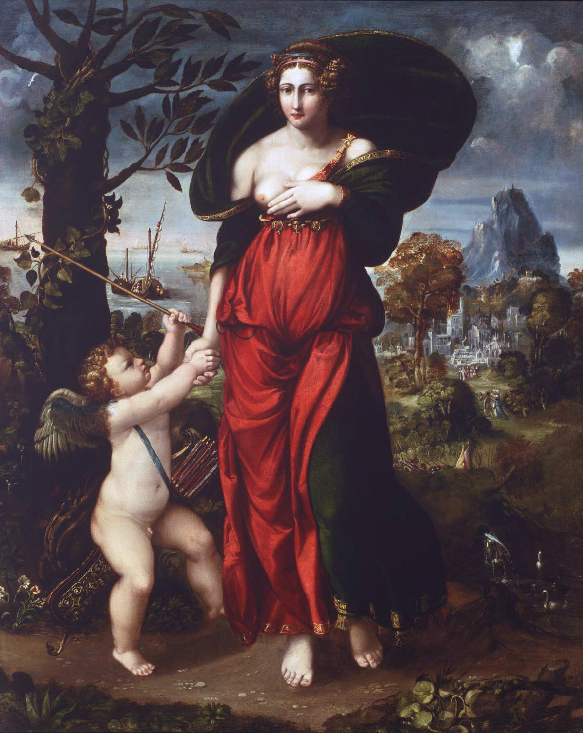 Venus and Cupid